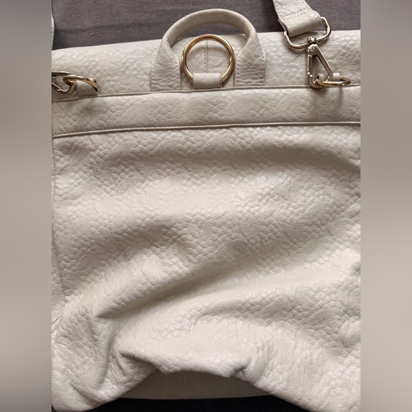 POVERTY FLATS by rian Cream Satchel - Picture 6 of 9